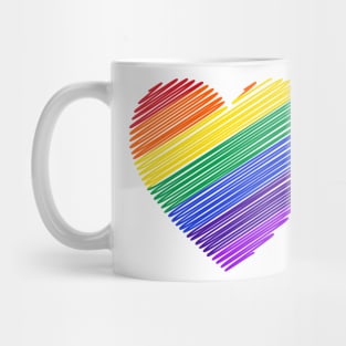 Heart Love Diversity Cooperation Caring Humanity Mug